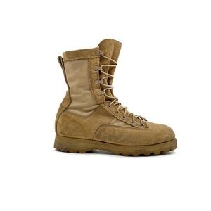 Belleville Tan Army Flight and Combat Vehicle Boots Size 8.5 W